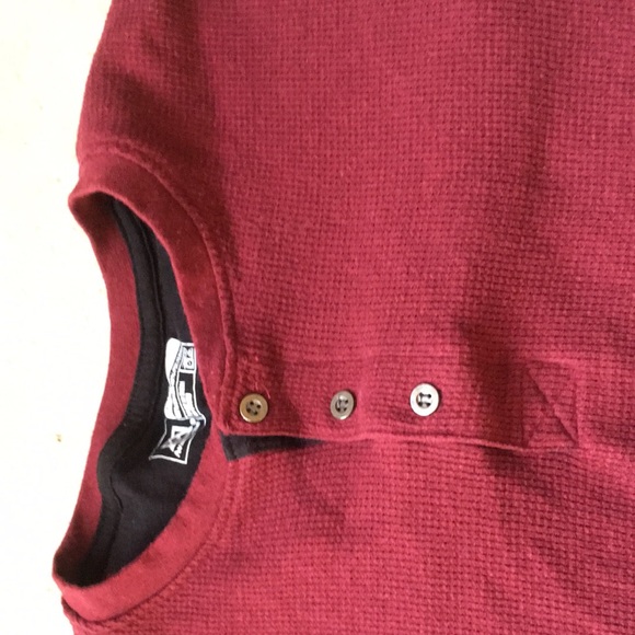 Avalanche thermal shirt, maroon red, size XL - Picture 2 of 7